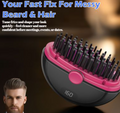 Portable Cordless Beard & Hair Grooming Brush